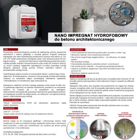 IMPREGNAT BETON ARCHITEKTONICZNY