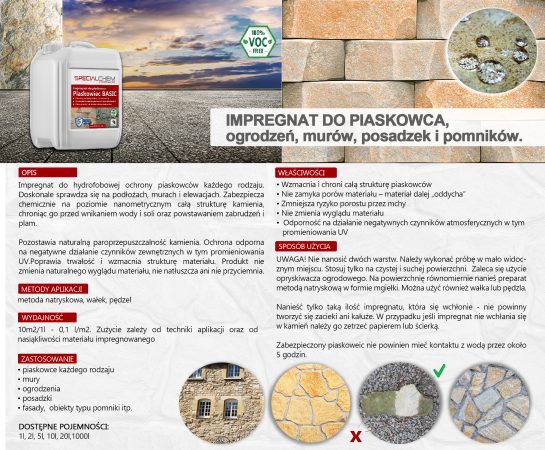 PIASKOWIEC IMPREGNAT