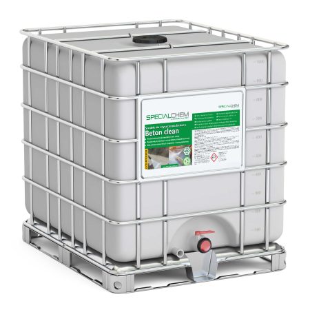 Intermediate bulk container closeup, 3D rendering